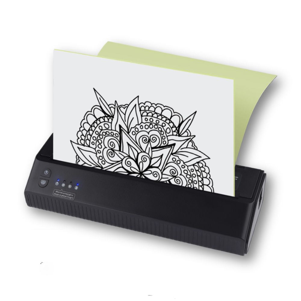mht-p8008 blue tooth tattoo stencil printer