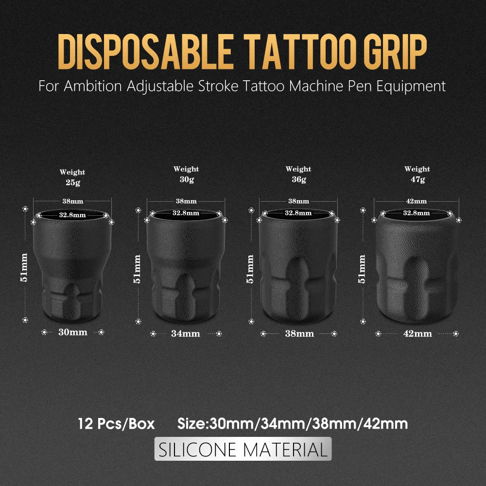 Ambition P2 Disposable Rubber Tattoo Grip