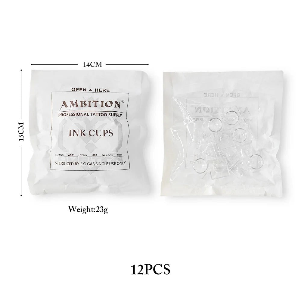 Ambition Tattoo Ink Cups 1.2ML/240pcs