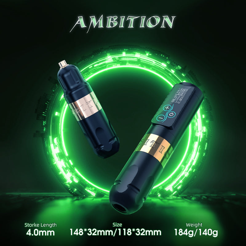 Ambition Vibe Wireless Tattoo Machine Pen