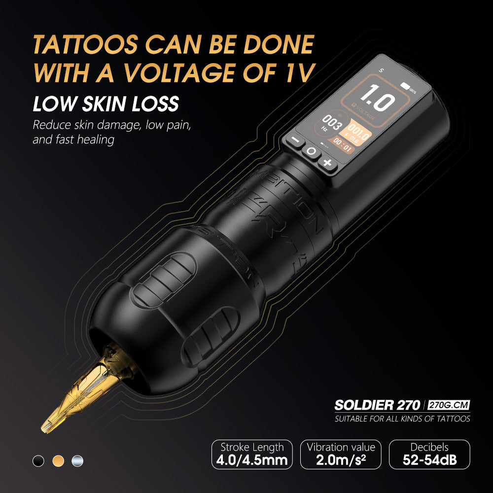 Ambition Soldier 270 Wireless Tattoo Machine