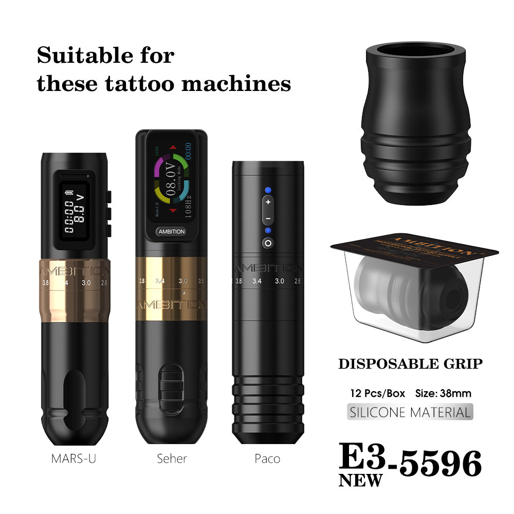 Ambition P2 Disposable Rubber Tattoo Grip