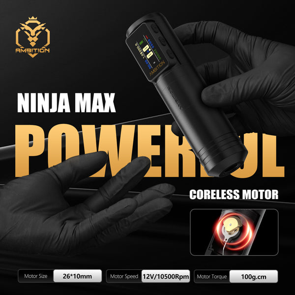 Ambition Ninja 2025 Wireless Tattoo Machine