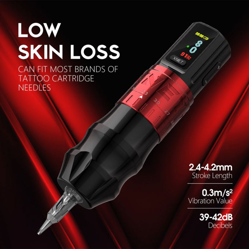 Xnet Bestia Adjustable Stroke Wireless Tattoo Machine Pen