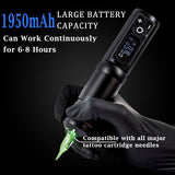 Ambition Flash Wireless Tattoo machine Pen 1950mAh Lithium Battery