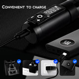 Ambition Flash Wireless Tattoo machine Pen 1950mAh Lithium Battery