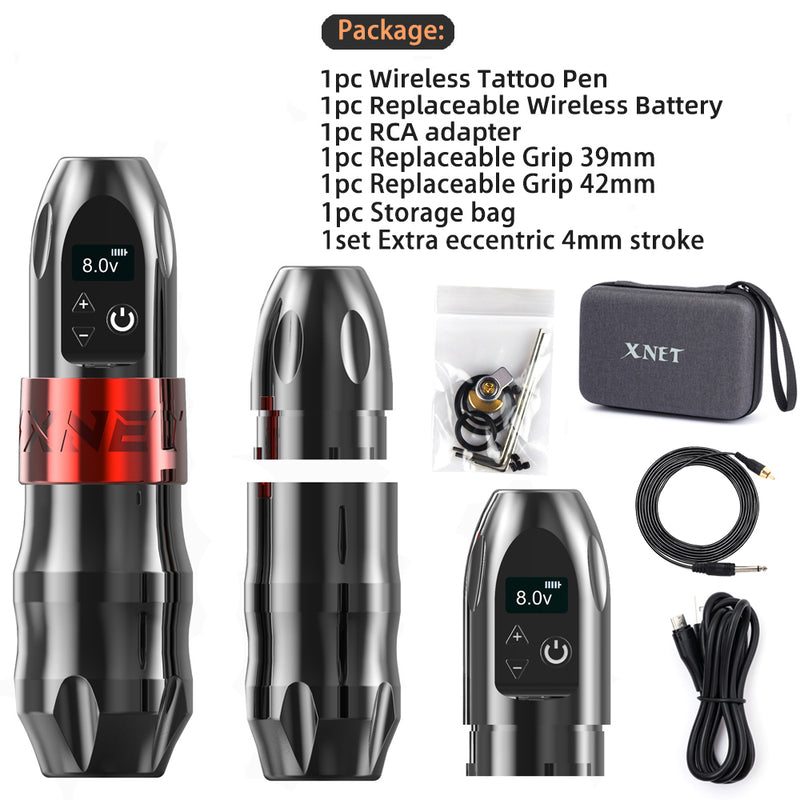 XNET Titan Wireless Tattoo Machine Rotary Battery Pen – Ambition 