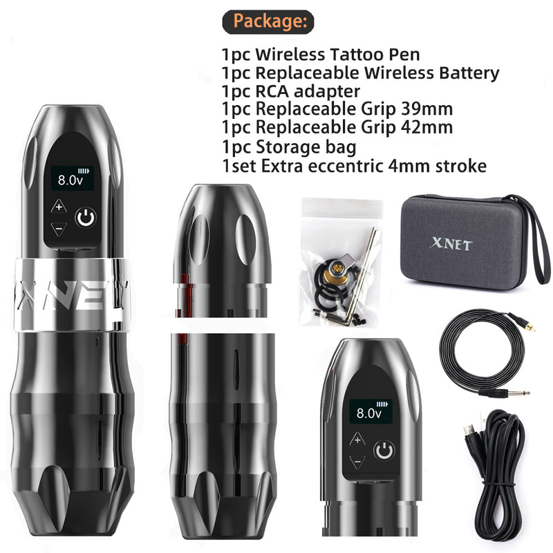 XNET Titan Wireless Tattoo Machine Rotary Battery Pen – Ambition